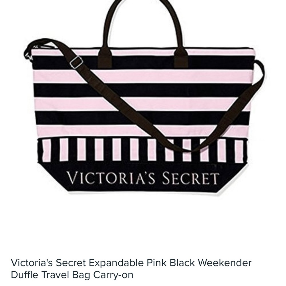Very loved Victoria secret weekender travel bag